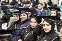 آیین دانش آموختگی ۱۹۰ نفر از دانشجویان مجتمع آموزش عالی جهاد دانشگاهی خوزستان برگزار شد .