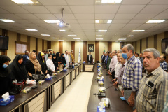 مراسم تقدیر از بازنشستگان سازمان جهاد دانشگاهی خوزستان