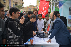 نمایشگاه دستاوردهای سازمان جهاددانشگاهی استان خوزستان در راهپیمایی ۲۲ بهمن