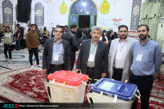 مدیریت اجرایی شعب اخذ رأی منطقه ۲۷ انتخابات اهواز توسط سازمان جهاددانشگاهی خوزستان