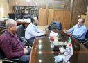 رئیس سازمان جهاد دانشگاهی خوزستان با دکتر محمدحسین ملایی زمانی، رییس کمیسیون فرهنگی اجتماعی شورای اسلامی شهر اهواز دیدار کرد