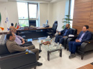 دیدار سرپرست جهاددانشگاهی خوزستان با رییس سازمان مدیریت و برنامه‌ریزی خوزستان