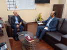 دیدار سرپرست جهاددانشگاهی خوزستان با رئیس اداره حفاری شرکت مناطق نفت خیز جنوب