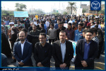 حضور ریاست ‏، معاونین پژوهشی و پشتیبانی و پرسنل سازمان جهاددانشگاهی خوزستان در تجمع حمایت از کودکان غزه