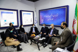 غرفه جهاد دانشگاهی خوزستان در نمایشگاه استانی دستاوردهای پژوهشی و فناوری