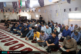 مراسم بزرگداشت شهادت آیت الله رئیسی و همراهان ایشان در موسسه آموزش عالی جهاددانشگاهی خوزستان