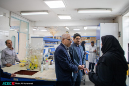 بازدید رییس جهاددانشگاهی خوزستان از قسمتهای مختلف سازمان