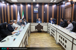 جلسه شورای عمومی مرکز درمان ناباروری سازمان جهاددانشگاهی خوزستان