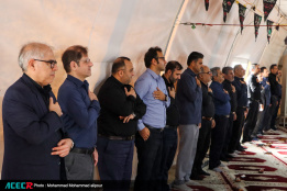 مراسم سوگواری سید و سالار شهیدان در سازمان جهاددانشگاهی خوزستان