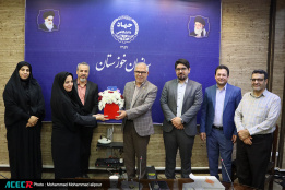 مراسم تجلیل از سرکار خانم طهماسبی به مناسبت بازنشستگی ایشان