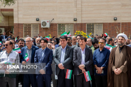 اجتماع کادر درمان و جهاددانشگاهی در محکومیت حمله رژیم آمریکایی صهیونی به مراکز درمانی - اهواز