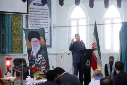 عکس| چهلمین روز شهادت رهبر معظم انقلاب در دانشگاه علوم پزشکی اهواز