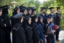 جشن فارغ التحصیلی دانش آموختگان موسسه آموزش عالی جهاددانشگاهی خوزستان
