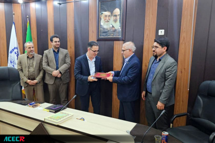 مراسم تجلیل از آقای امیدرضا مکوندی به مناسبت بازنشستگی ایشان