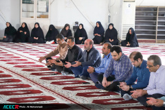 مراسم زیارت عاشورا در موسسه آموزش عالی جهاددانشگاهی خوزستان