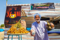 پوشش رسانه ای وضعیت زوار در پایانه مرزی شلمچه توسط موکب فرهنگی سازمان جهاددانشگاهی خوزستان - ۳