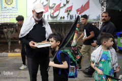 پوشش رسانه ای تردد شبانه زوار در مرز شلمچه توسط موکب فرهنگی سازمان جهاددانشگاهی خوزستان - ۶