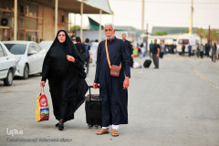 پوشش رسانه ای بازکشت زوار از مرز شلمچه توسط موکب فرهنگی سازمان جهاددانشگاهی خوزستان - ۱۰