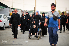 پوشش رسانه ای بازکشت زوار از مرز شلمچه توسط موکب فرهنگی سازمان جهاددانشگاهی خوزستان - ۱۰