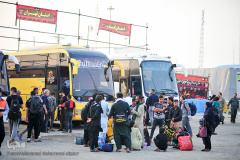 پوشش رسانه ای بازکشت زوار از مرز شلمچه توسط موکب فرهنگی سازمان جهاددانشگاهی خوزستان - ۱۰