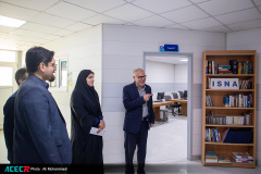 بازدید رییس جهاددانشگاهی خوزستان از قسمتهای مختلف سازمان