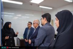 بازدید رییس جهاددانشگاهی خوزستان از قسمتهای مختلف سازمان