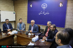 مراسم تکریم و معارفه معاونین پشتیبانی و آموزشی سازمان جهاددانشگاهی خوزستان