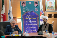 آیین معارفه نماینده دفتر استانی نهاد نمایندگی مقام معظم رهبری در موسسه آموزش عالی جهاد دانشگاهی خوزستان