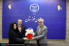 مراسم تجلیل از سرکار خانم طهماسبی به مناسبت بازنشستگی ایشان