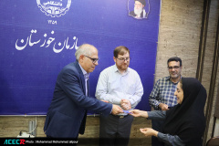 مراسم تقدیر از خبرنگاران و عکاسان ایکنا و ایسنا به مناسبت روز خبرنگار