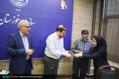 مراسم تقدیر از خبرنگاران و عکاسان ایکنا و ایسنا به مناسبت روز خبرنگار