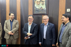 مراسم تجلیل از آقای امیدرضا مکوندی به مناسبت بازنشستگی ایشان
