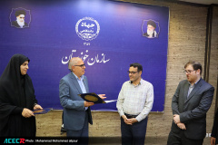 مراسم تودیع و معارفه معاون فرهنگی سازمان جهاددانشگاهی خوزستان