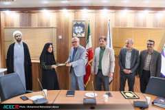 مراسم تکریم و معارفه معاون فرهنگی موسسه آموزش عالی جهاددانشگاهی خوزستان