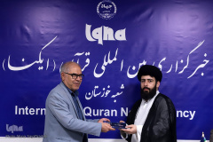 حضور رئیس حوزه هنری خوزستان در خبرگزاری ایکنای خوزستان