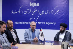 حضور رئیس حوزه هنری خوزستان در خبرگزاری ایکنای خوزستان