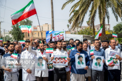 اجتماع کادر درمان و جهاددانشگاهی در محکومیت حمله رژیم آمریکایی صهیونی به مراکز درمانی - اهواز