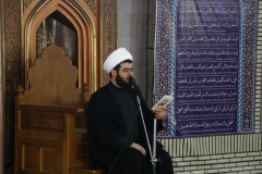 مراسم زیارت عاشورا و عزاداری دهه اول محرم در مجتمع آموزش عالی جهاددانشگاهی خوزستان
