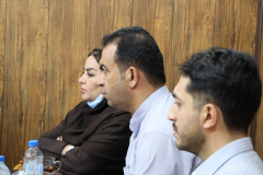 جلسه بررسی ارائه خدمات ناباروری و پایه پزشکی به افراد کم بضاعت در جهاددانشگاهی خوزستان