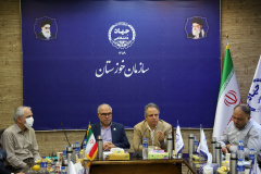 جلسه با پرسنل سازمان جهاددانشگاهی خوزستان