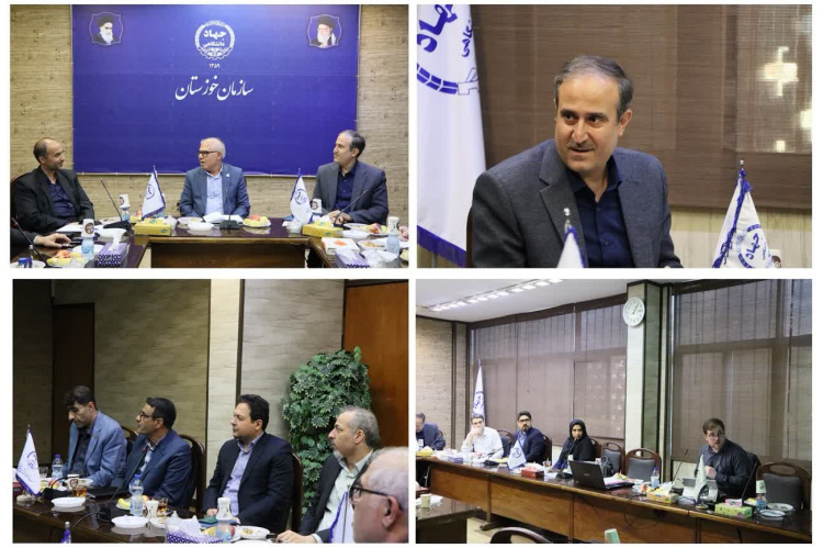 نشست ارزیابی طرحهای شاخص سازمان جهاددانشگاهی خوزستان برگزار شد