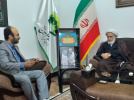 دیدار سرپرست جهاددانشگاهی خوزستان با عضو هیئت رئیسه مجلس خبرگان رهبری