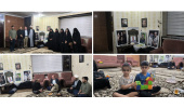 دیدار جمعی از دانشجویان موسسه آموزش عالی با خانواده شهید مصطفی دیلمی از شهدای جنگ رمضان
