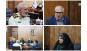 نشست مشترک رئیس سازمان جهاددانشگاهی خوزستان و رئیس اداره مشارکت عمومی معاونت فرهنگی واجتماعی فرماندهی انتظامی استان